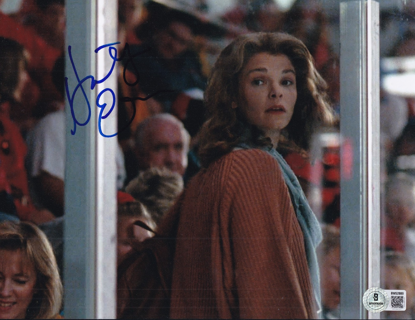 KATHRYN ERBE signed (MIGHTY DUCKS) Movie Michele 8X10 photo BECKETT BW52089