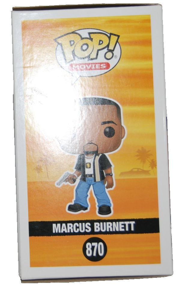 MARTIN LAWRENCE signed (BAD BOYS) Marcus Burnett Funko Pop #870 BECKETT BY085861