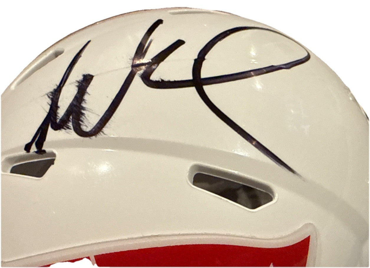 MIKE VRABEL signed (NEW ENGLAND PATRIOTS) Mini helmet BECKETT BAS BW07862