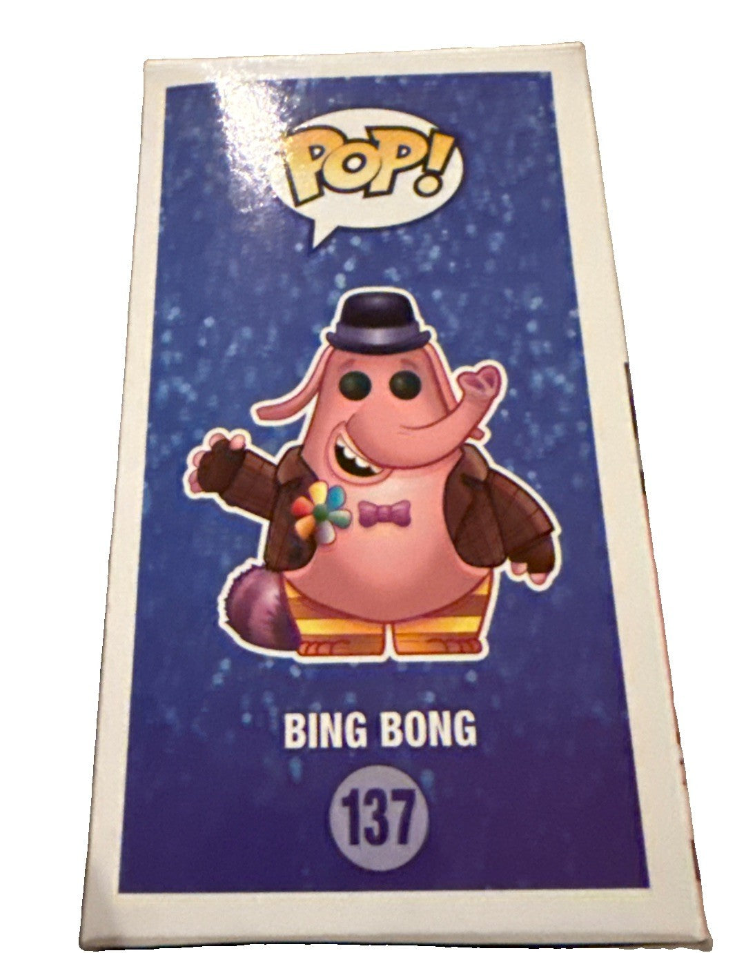 RICHARD KIND signed (INSIDE OUT Bing Bong Disney Funko Pop #137 BECKETT BY085873