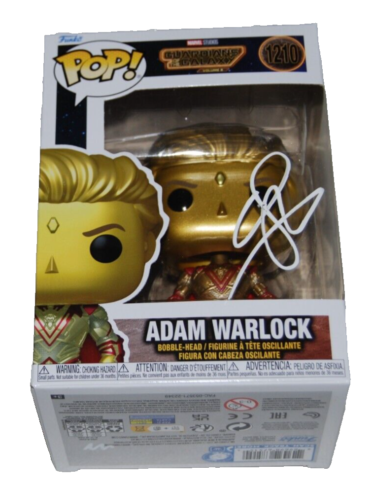 WILL POULTER signed (GUARDIANS OF THE GALAXY) 1210 Funko Pop BECKETT BAS BN07915