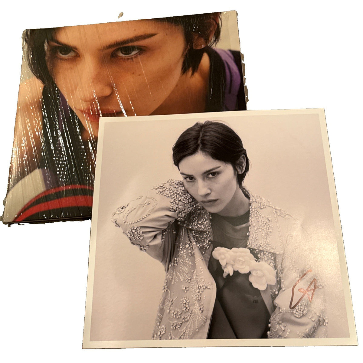 GRACIE ABRAMS signed (DAUGHTER FROM HELL) record Album Insert BECKETT BY085853
