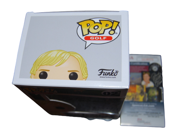 JACK NICKLAUS signed (FUNKO POP) Golden Bear PGA *AUGUSTA* JSA LL18375