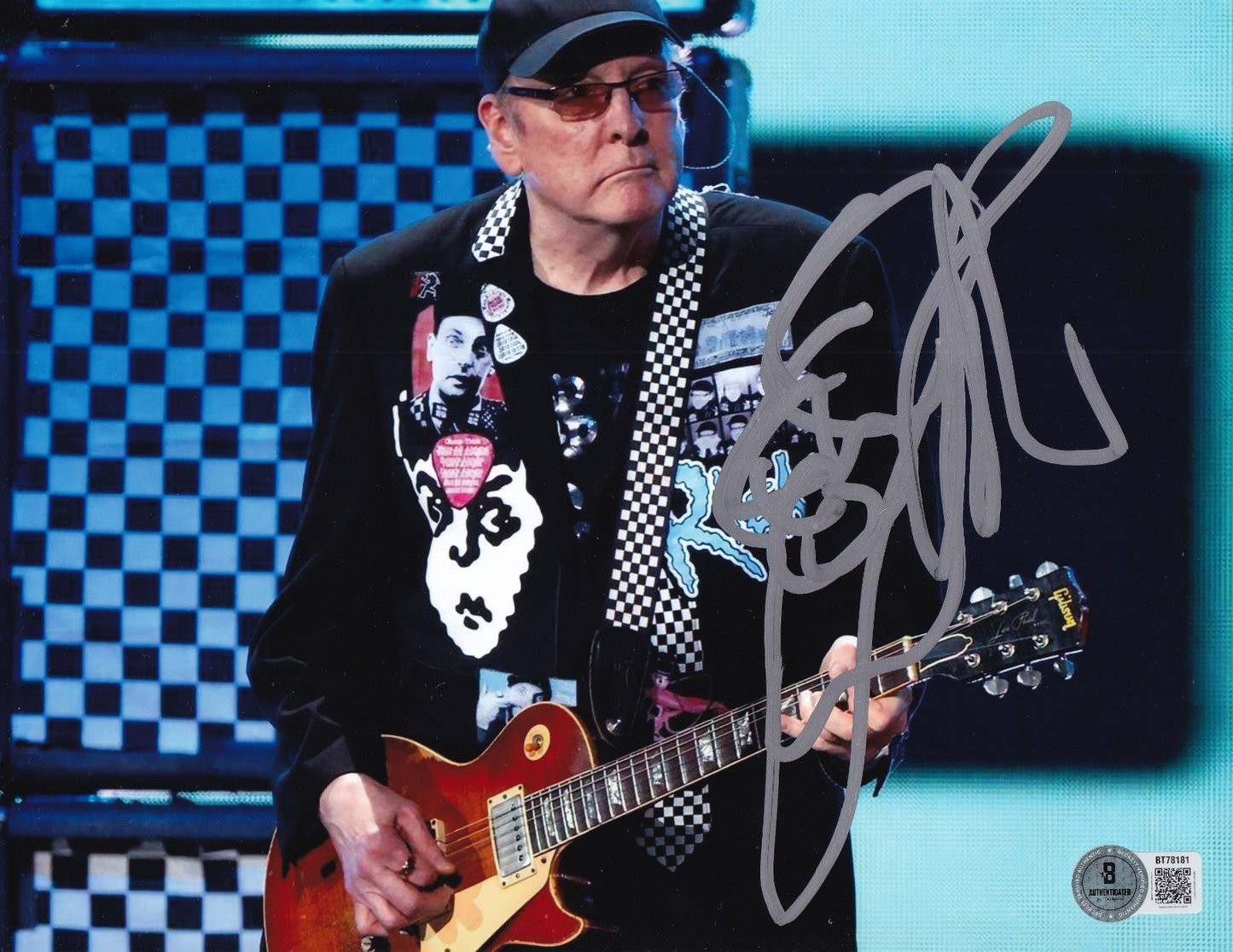 RICK NIELSEN signed (CHEAP TRICK) Music Rock 8X10 photo BECKETT BAS BT78181