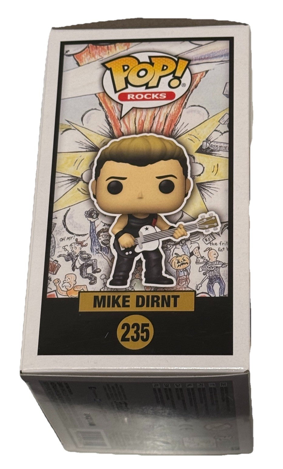 MIKE DIRNT signed (GREEN DAY) autographed #235 Funko Pop BECKETT BAS BU41155