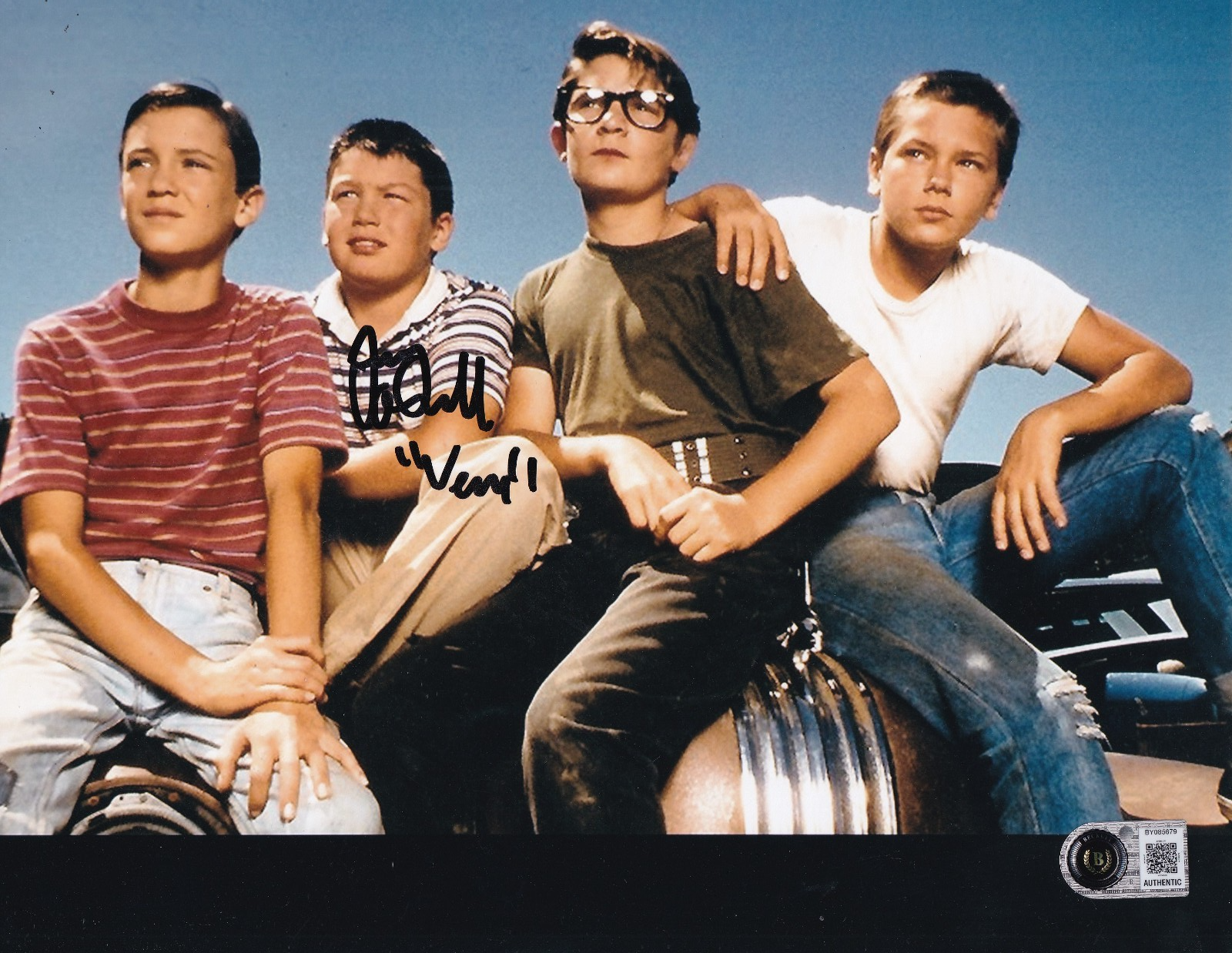JERRY O'CONNELL signed (STAND BY ME) Vern Movie 8X10 photo BECKETT BAS BY085679