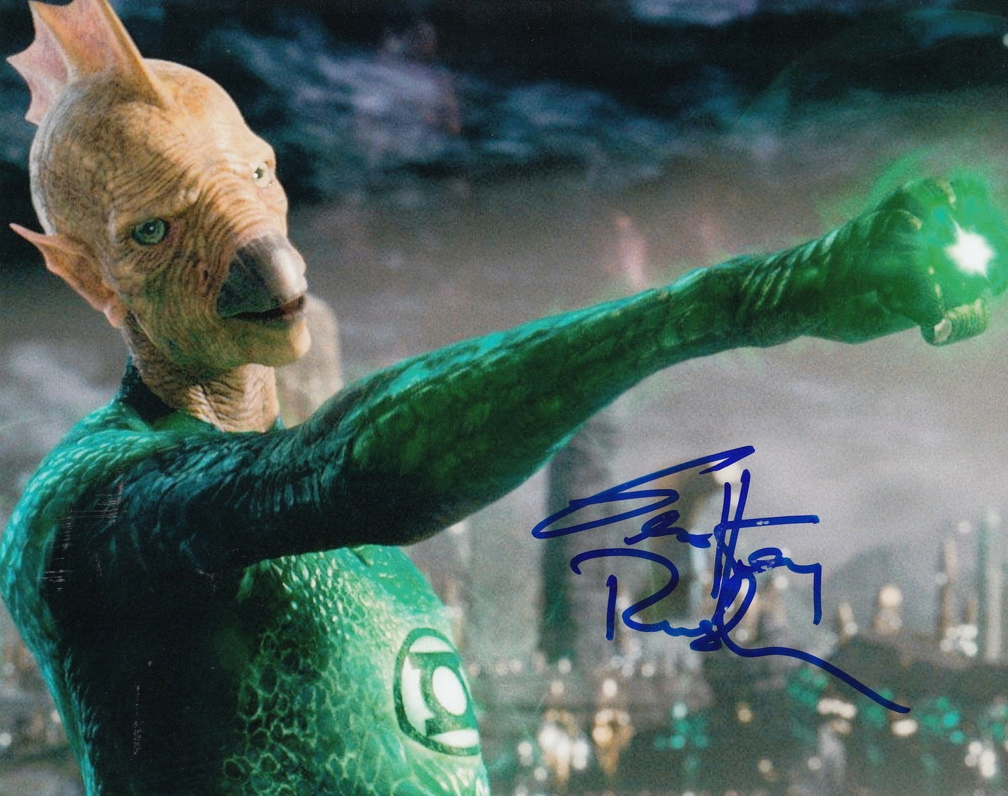 GEOFFREY RUSH signed (GREEN LANTERN) Movie 8X10 autographed photo W/COA Tomar-Re