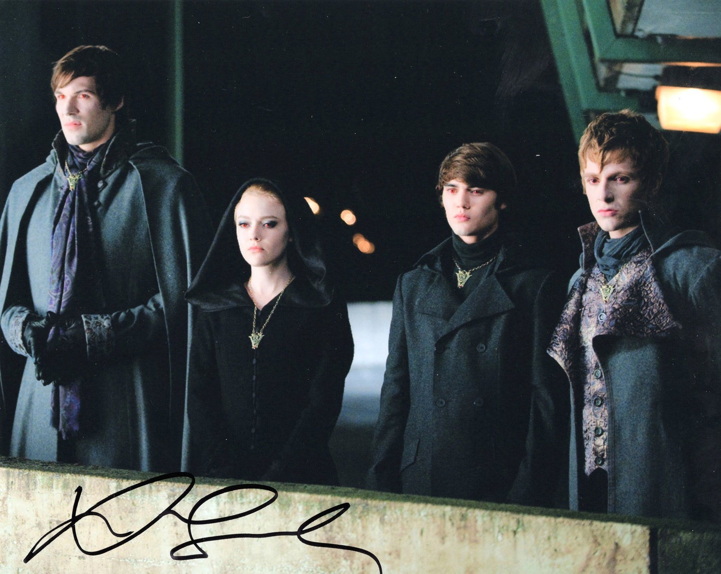 Xavier Samuel signed Twilight Breaking Dawn 8x10 Photo w/COA Riley Biers #1