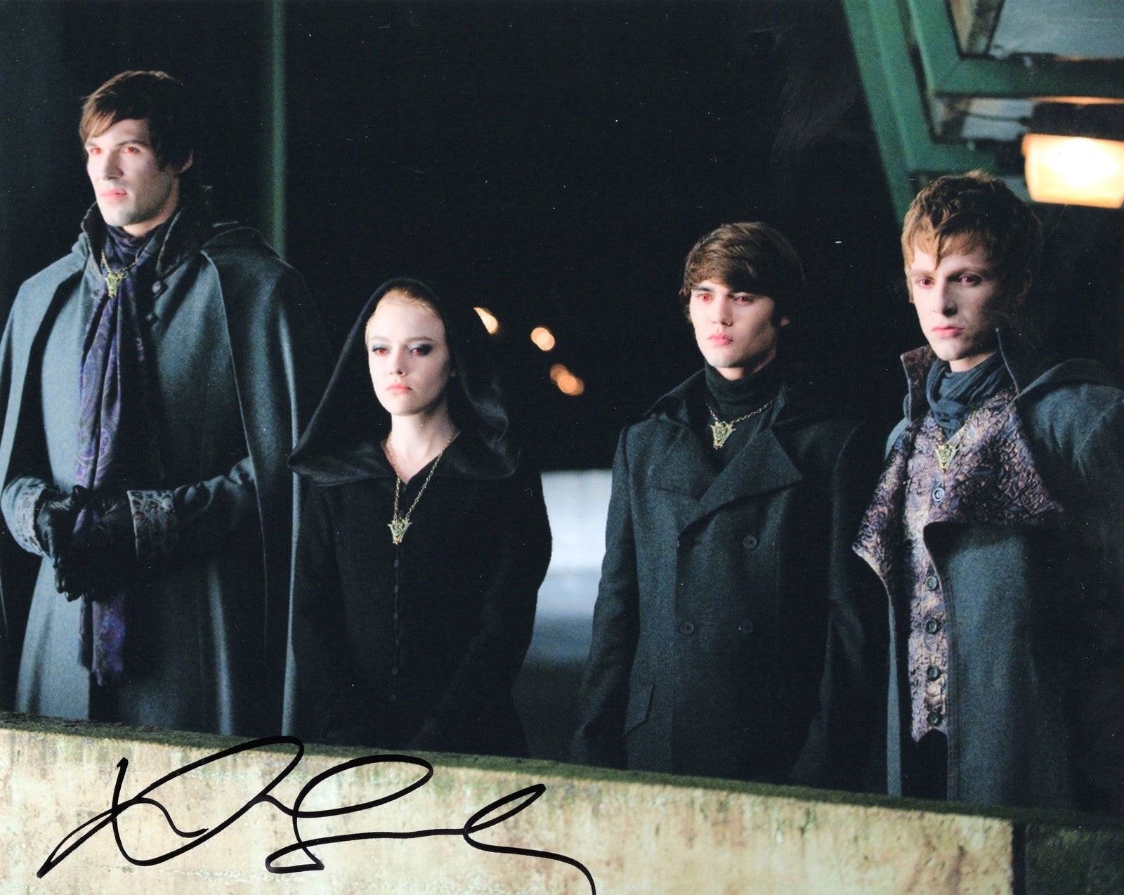 Xavier Samuel signed Twilight Breaking Dawn 8x10 Photo w/COA Riley Biers #1