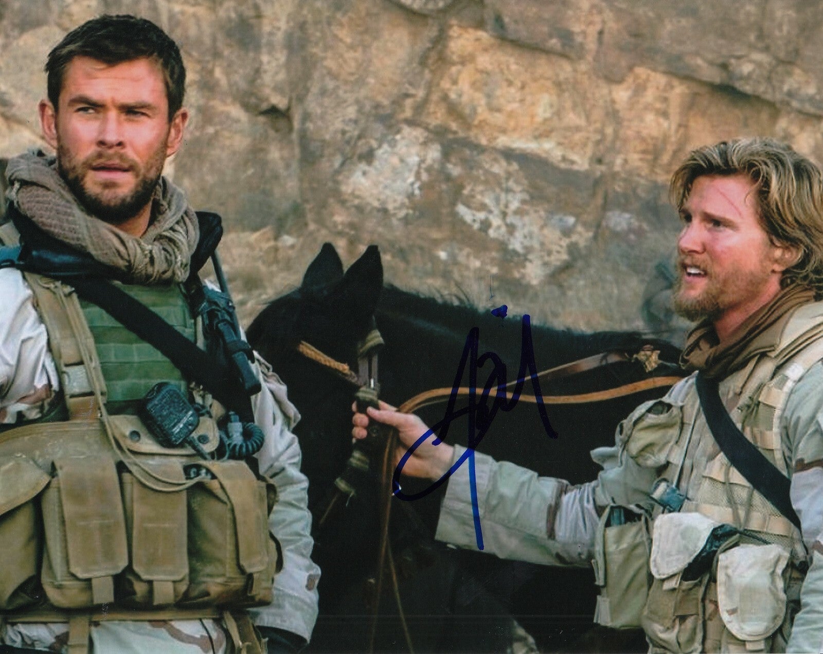 THAD LUCKINBILL signed (12 STRONG) Movie 8X10 photo *Vern Michaels* W/COA