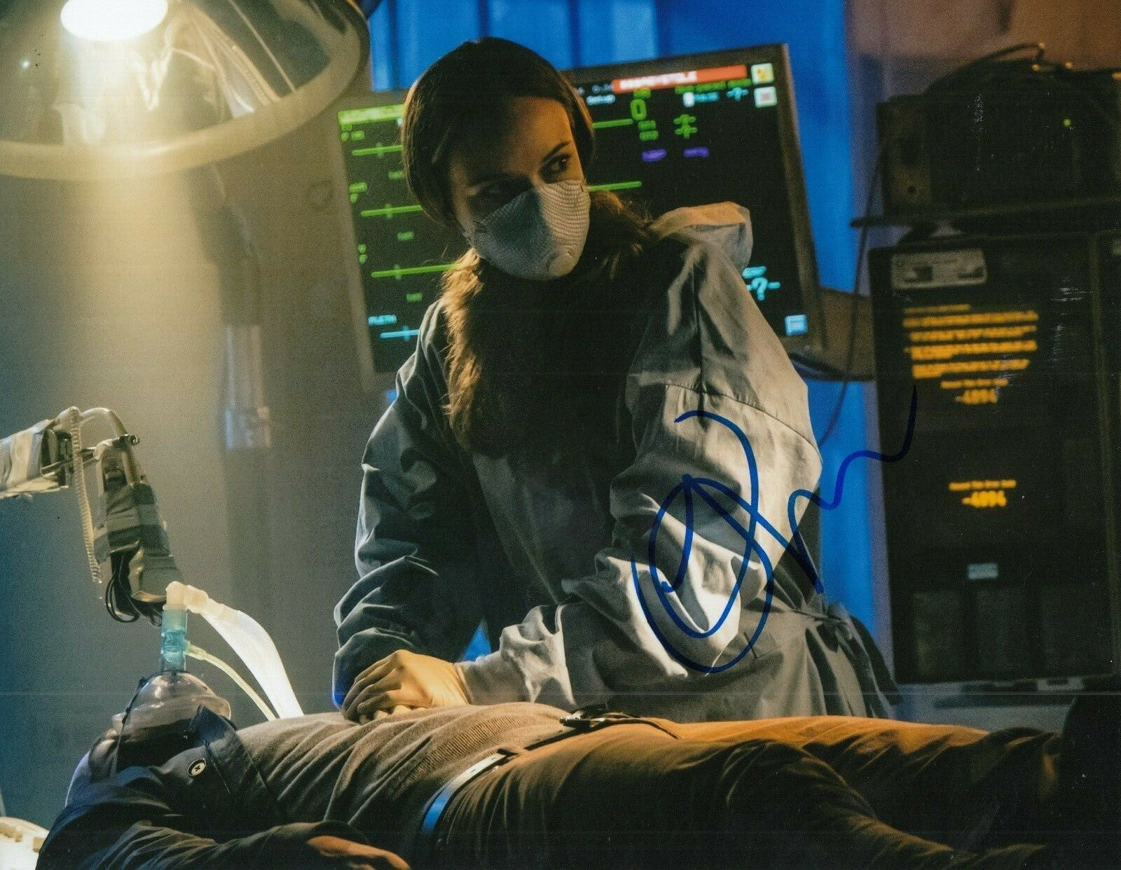 KENDRICK SAMPSON signed (THE FLASH) TV Show 8X10 photo *Dominic Lanse* W/COA #1