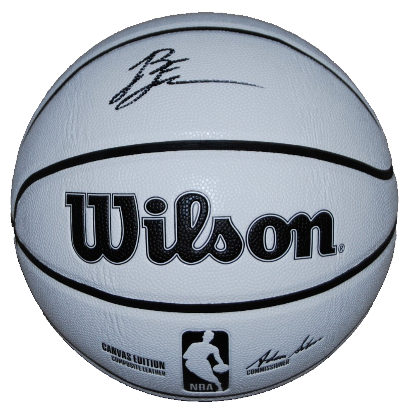 BOOGIE FLAND signed Wilson NBA basketball (FLORIDA GATORS) 2026 DRAFT BECKETT