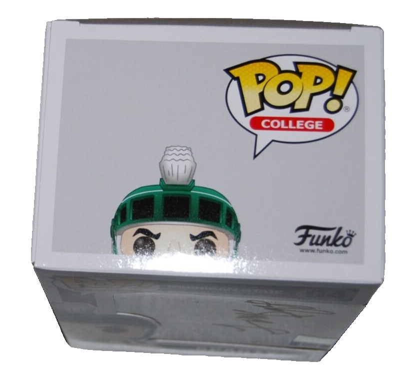 TOM IZZO signed (MICHIGAN STATE SPARTANS) Sparty #04 Funko Pop BECKETT BR32947
