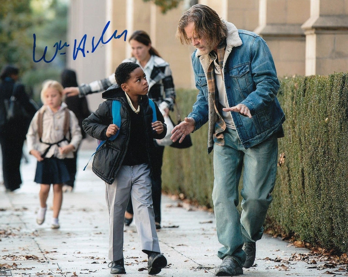 WILLIAM H MACY signed *SHAMELESS* 8X10 photo FRANK GALAGHER (PROOF) W/COA #WM2