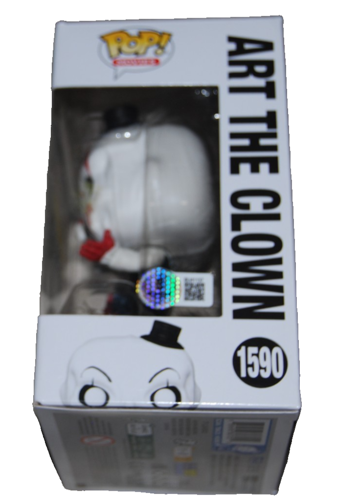 DAMIEN LEON signed (TERRIFIER) Art The Clown #1590 autograph Funko Pop BECKETT