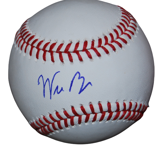 WILL BEDNAR signed (SAN FRANCISCO GIANTS) Prospect OML baseball JSA COA AH95646