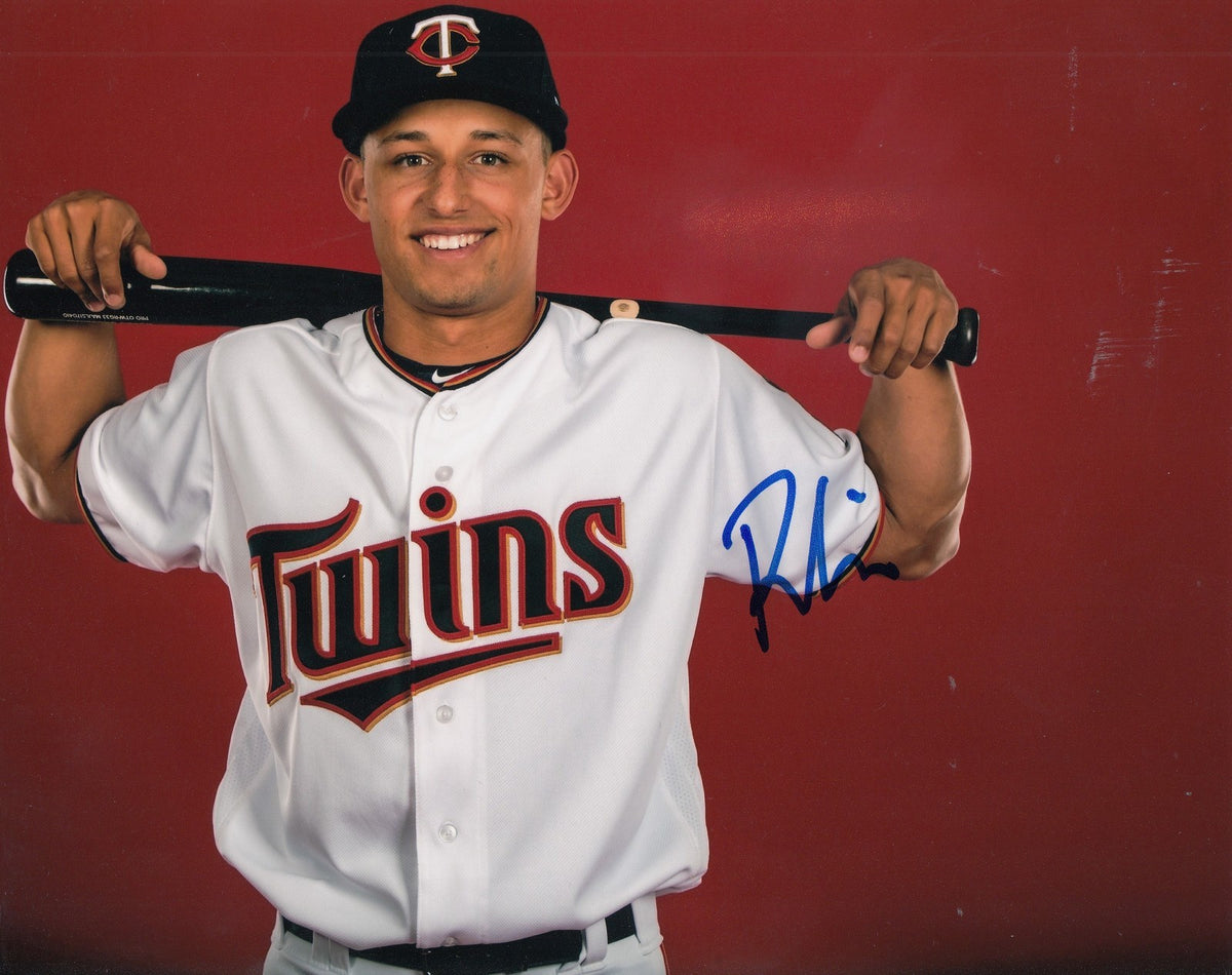 ROYCE LEWIS signed (MINNESOTA TWINS) baseball 8X10 photo W/COA #5