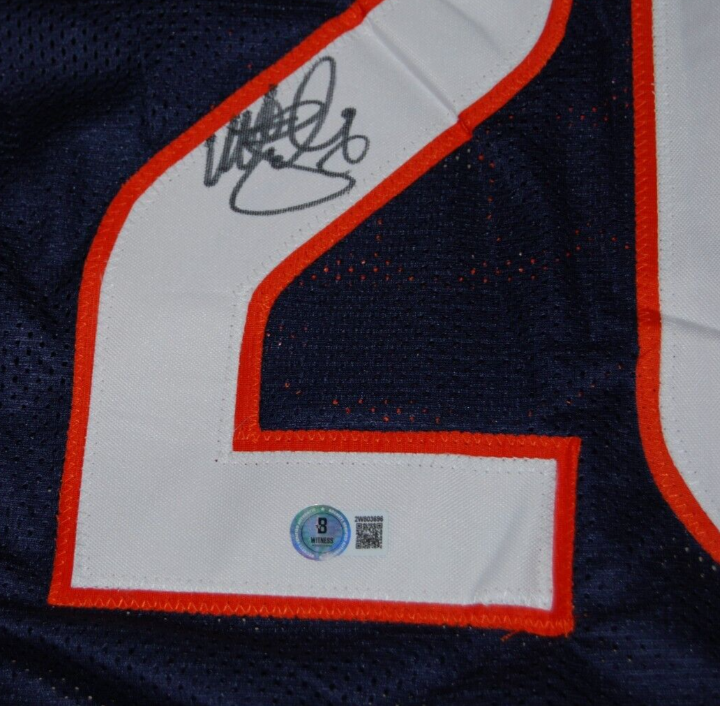 MATT SUHEY signed (CHICAGO BEARS) Custom football jersey BECKETT Witnessed