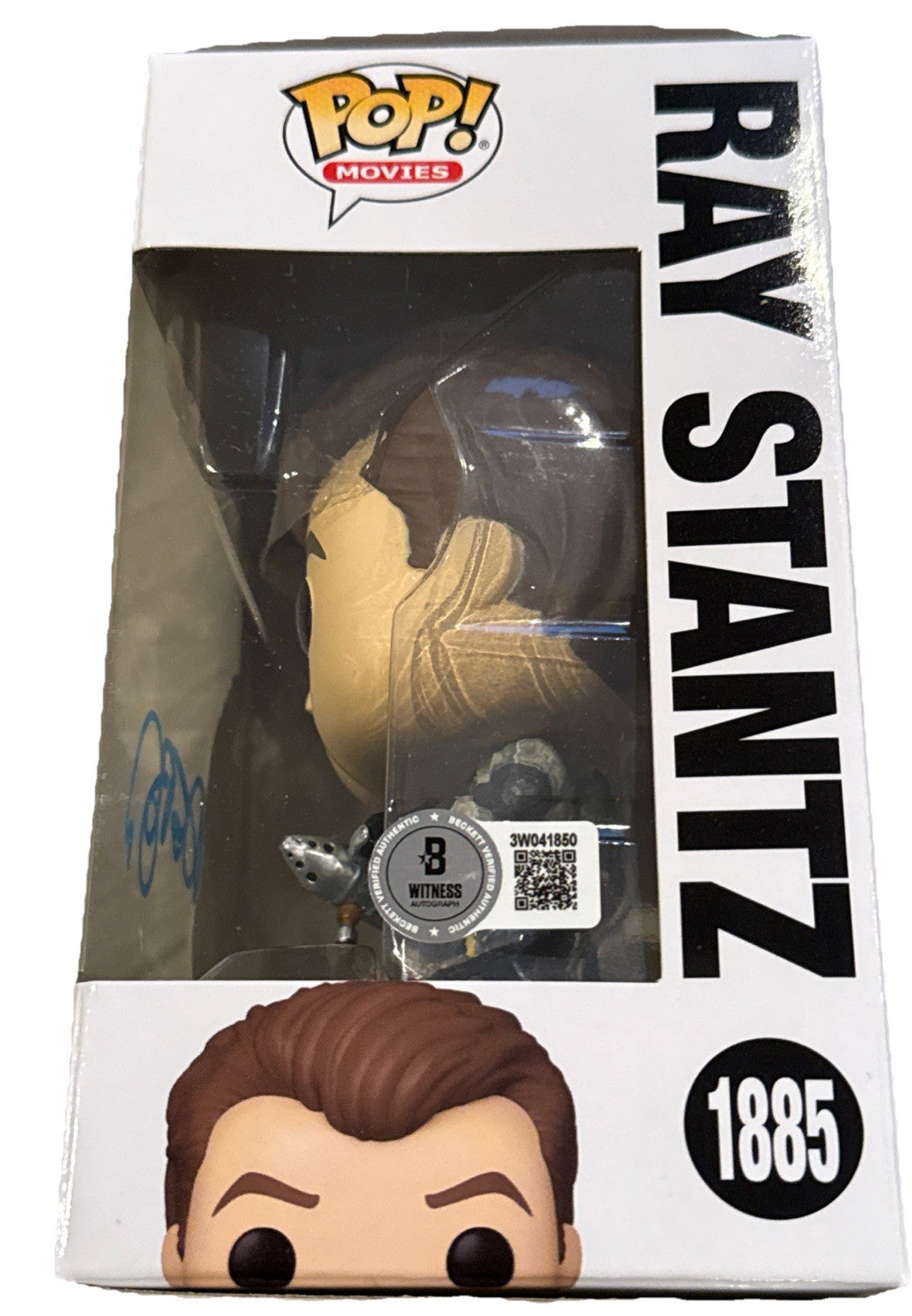 DAN AYKROYD signed (GHOSTBUSTERS) Ray Stantz Funko Pop #1885 BECKETT 3W041850