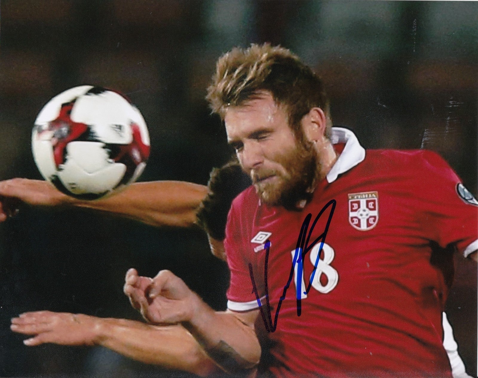 ALEKSANDAR KATAI signed (CHICAGO FIRE) SOCCER *ALAVES* 8X10 photo W/COA #2