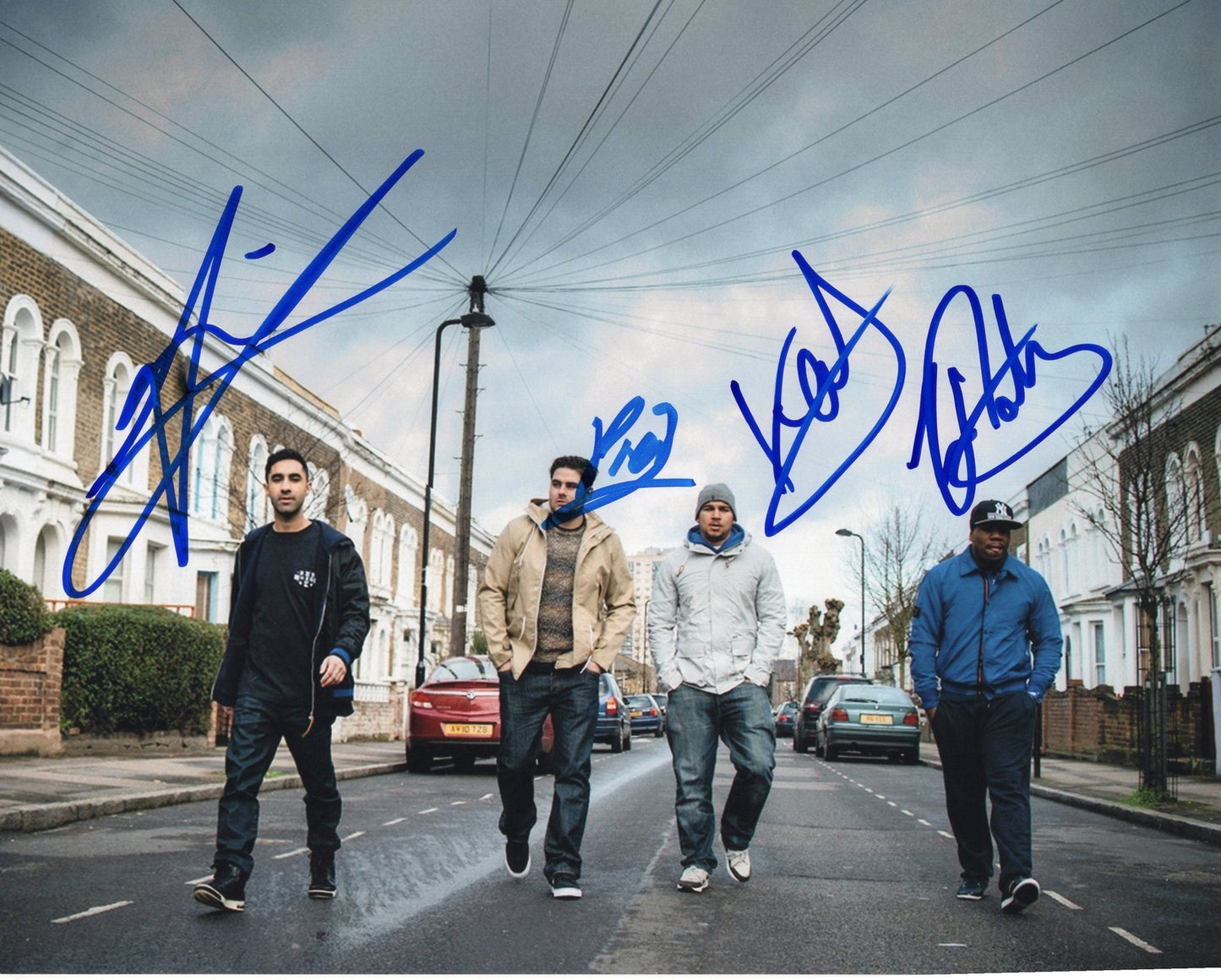 Rudimental Group Feel the Love Signed 8x10 Photo w/COA #1