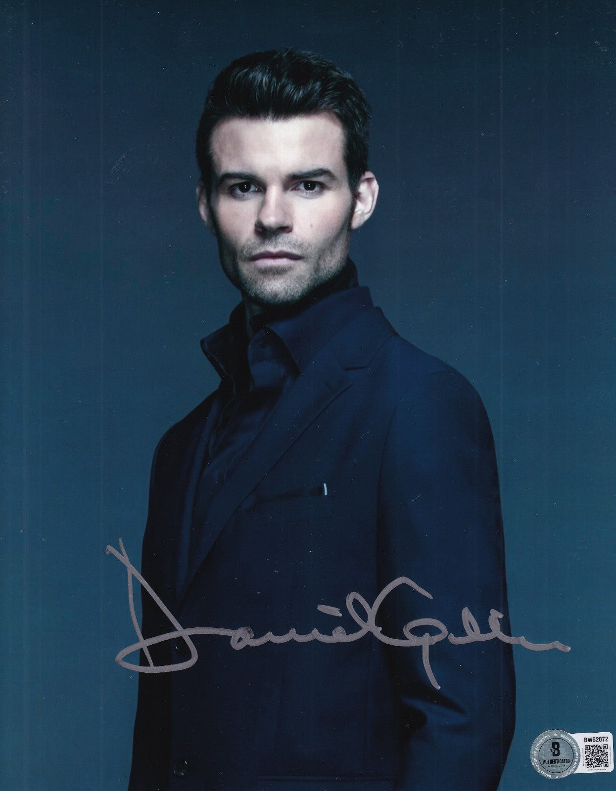 DANIEL GILLIES signed (THE ORIGINALS) Elijah 8X10 photo BECKETT BAS BW52072