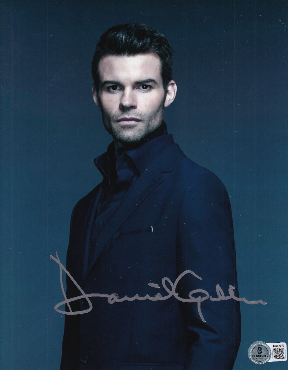 DANIEL GILLIES signed (THE ORIGINALS) Elijah 8X10 photo BECKETT BAS BW52072