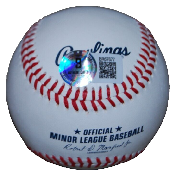 JAMES TRIANTOS signed (CHICAGO CUBS) Minor League baseball BECKETT BAS BR67677
