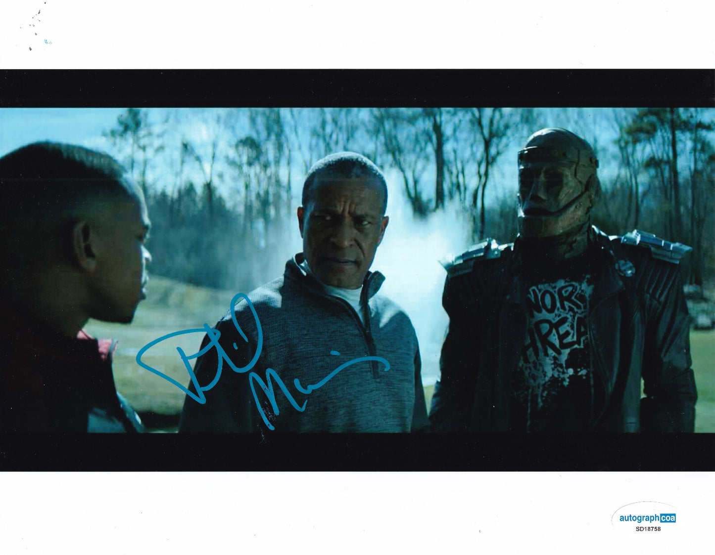 PHIL MORRIS signed (DOOM PATROL) Doctor Cowboy 8x10 photo ACOA SD18758