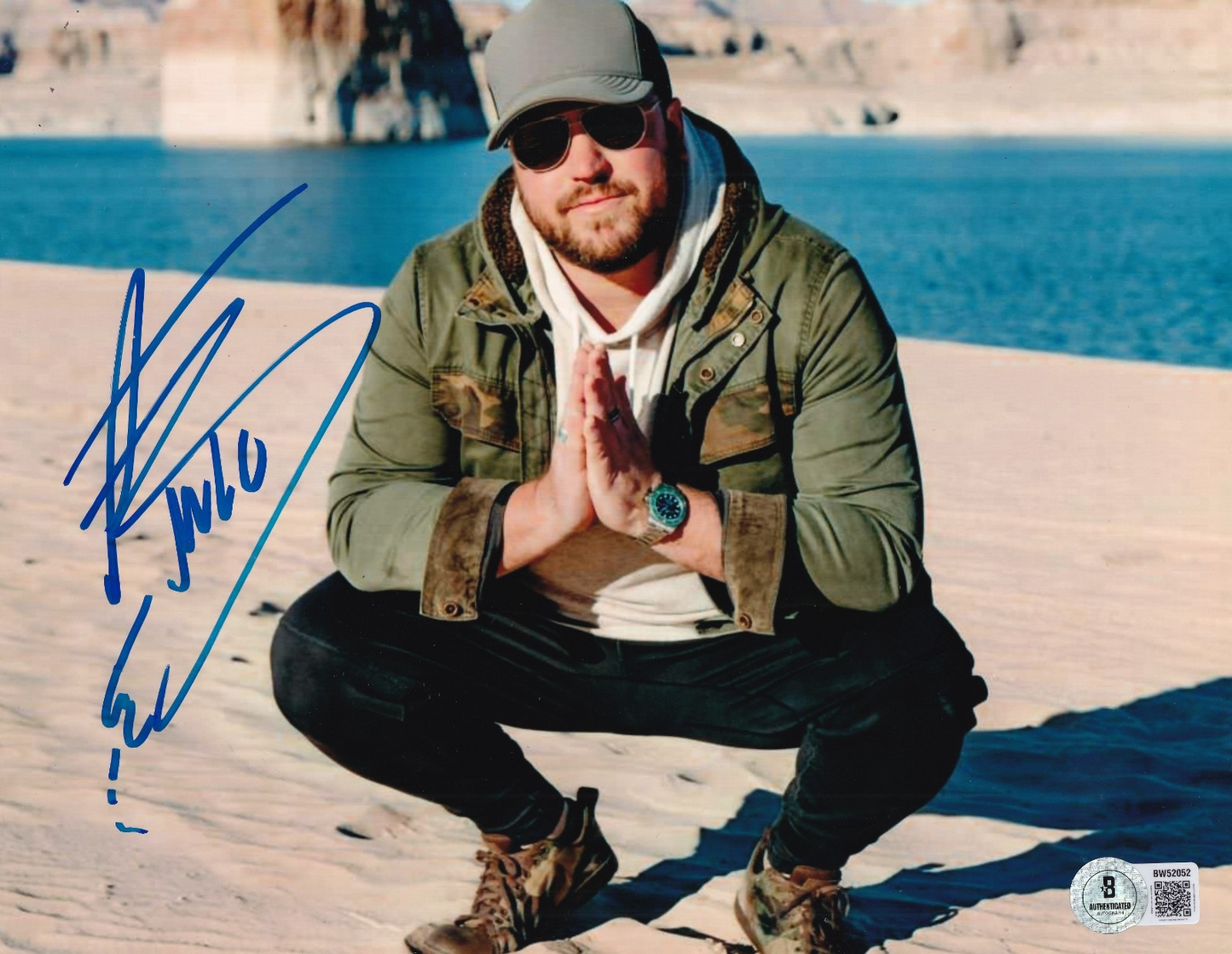 MITCHELL TENPENNY signed (COUNTY POP SINGER) 8X10 photo BECKETT BAS BW52052