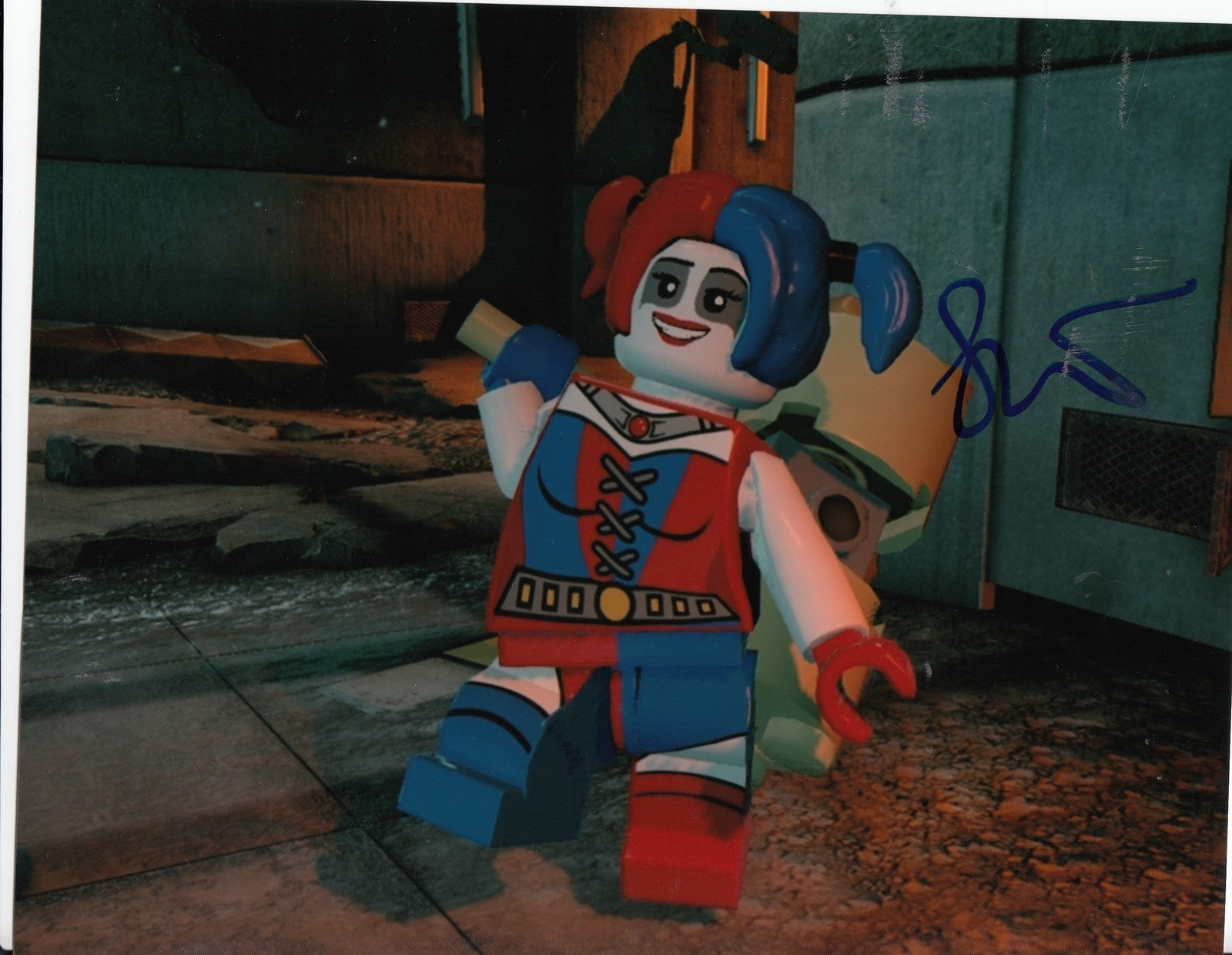 JENNY SLATE signed *THE LEGO BATMAN MOVIE* 8X10 photo Harley Quinn W/COA #1