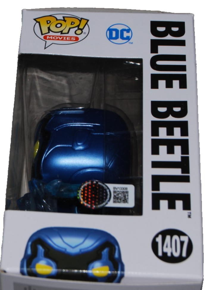 XOLO MARIDUENA signed (BLUE BEETLE) #1407 Glows Funko Pop BECKETT BAS BV13308