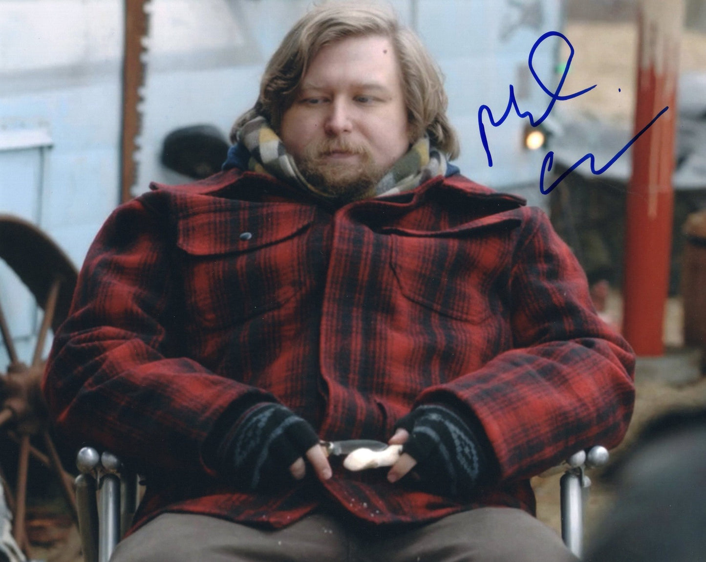 Michael Chernus signed Orange is the New Black 8x10 Photo w/COA Cal #6