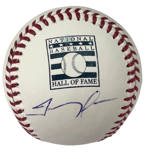 TREVOR HOFFMAN signed (SAN DIEGO PADRES) HOF Logo baseball BECKETT BAS AC93988