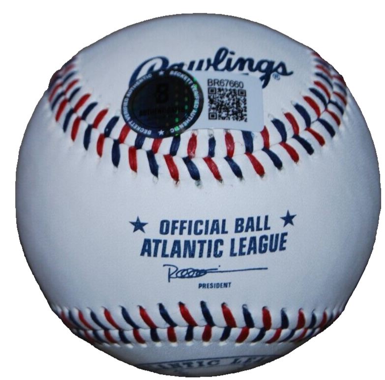 WILLIE HARRIS signed (CHICAGO WHITE SOX) OL baseball BECKETT BAS BR67660