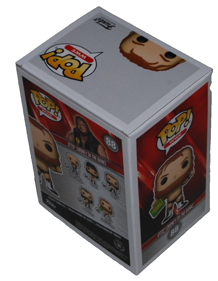 OTIS signed (WWE) Funko Pop Wrestling Money in the Bank #88 BECKETT BAS BP30265