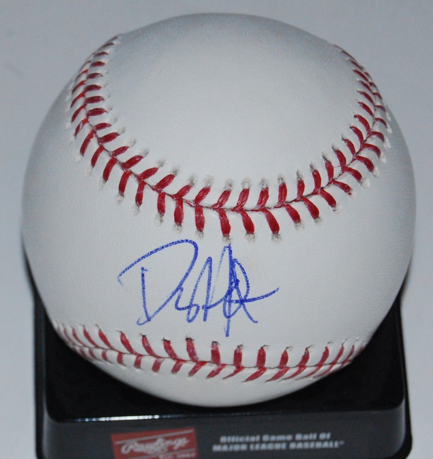 DANNY HULTZEN signed OML BASEBALL (SEATTLE MARINERS) W/COA *Virginia Cavaliers*