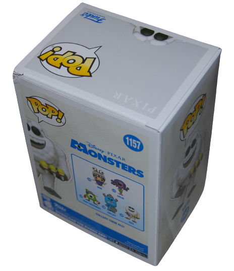 JOHN RATZENBERGER signed (MONSTERS INC) YETI Funko Pop #1157 BECKETT BAS