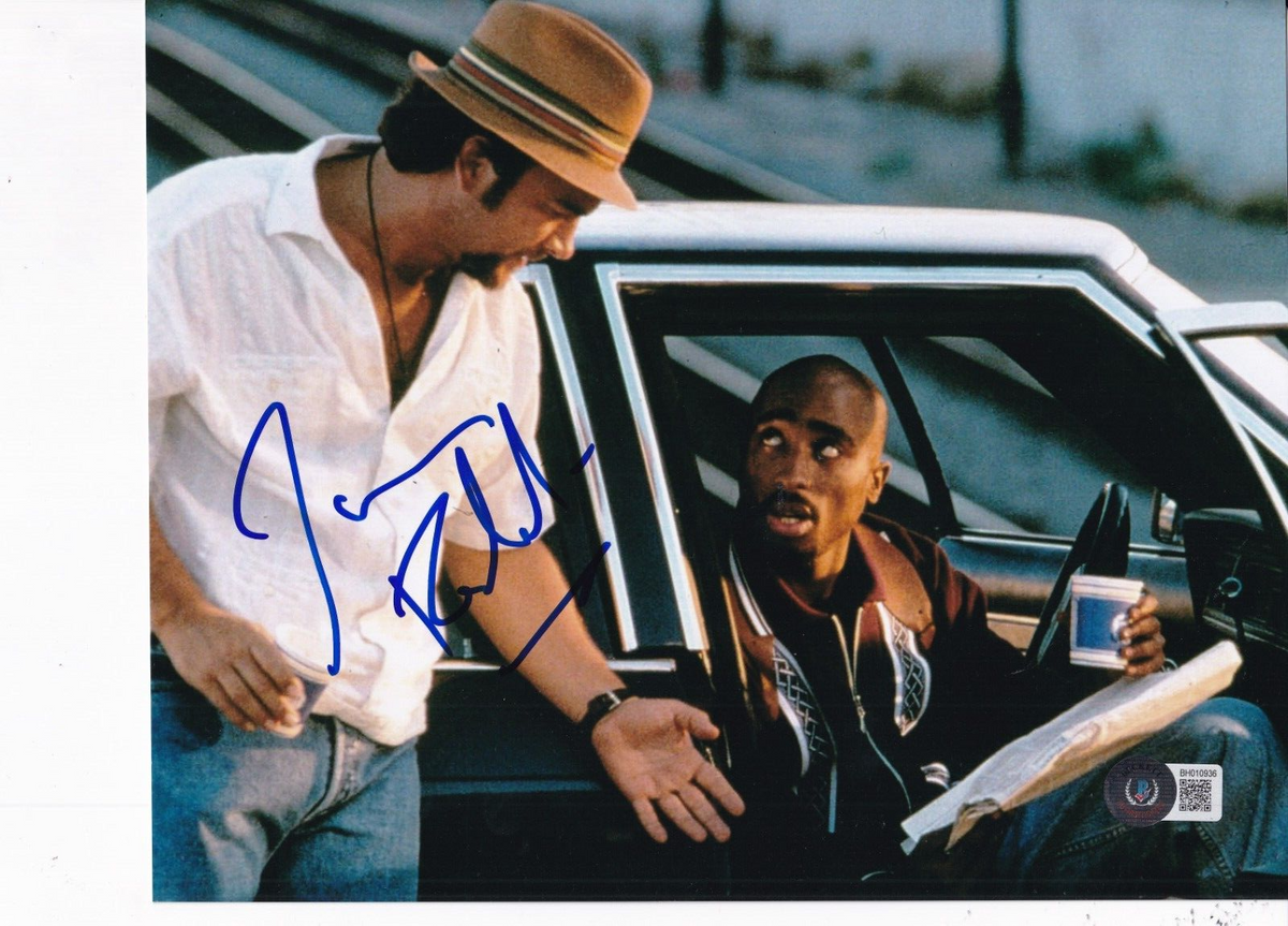 JIM BELUSHI signed (GANG RELATED) Det DiVinci Movie 8X10 photo BECKETT BH010936