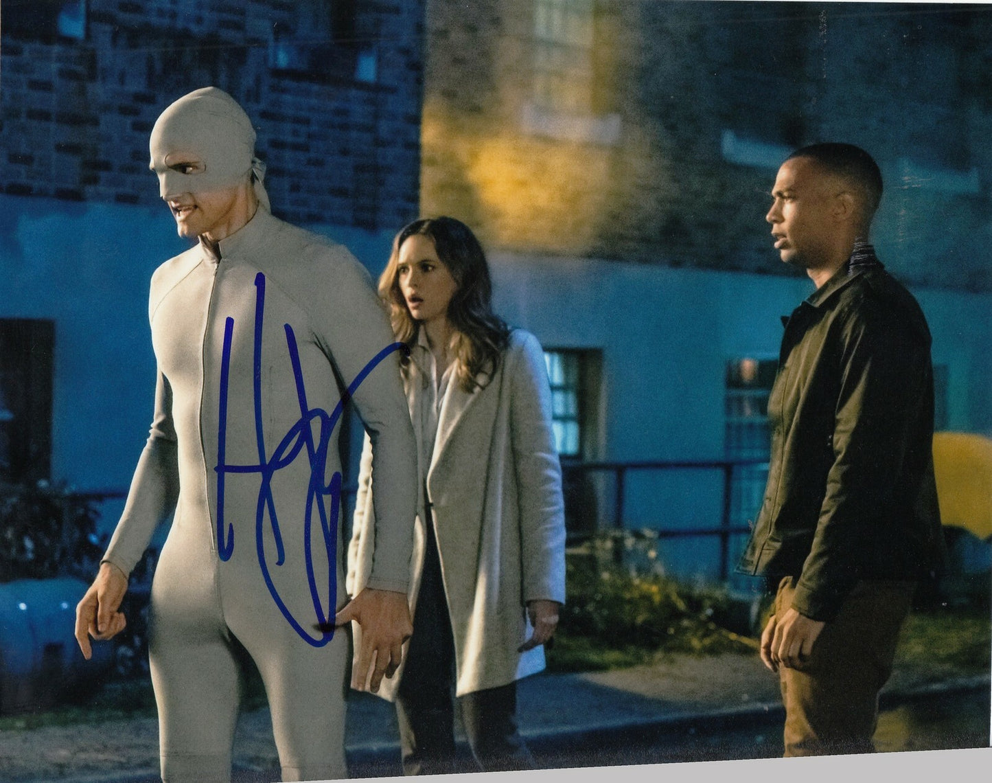 HARTLEY SAWYER signed (THE FLASH) 8X10 photo *Elongated Man* W/COA #2