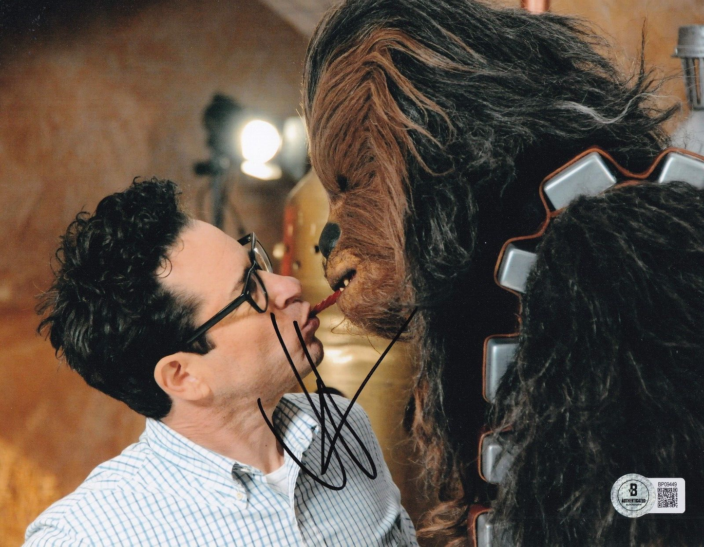 J.J ABRAMS signed (STAR WARS) Movie producer director 8X10 photo BECKETT BP09449