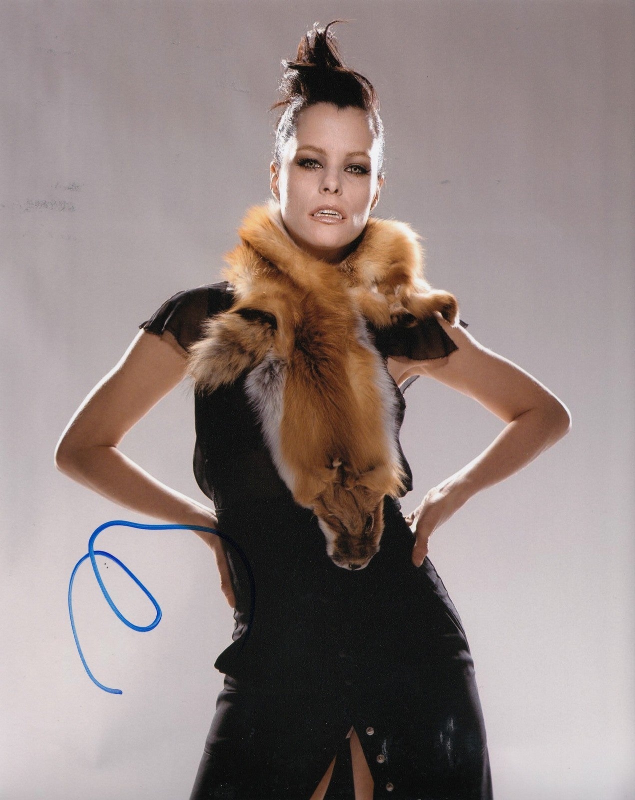 PARKER POSEY signed *BLADE TRINITY* 8X10 photo *PROOF* Danica Talos W/COA #1