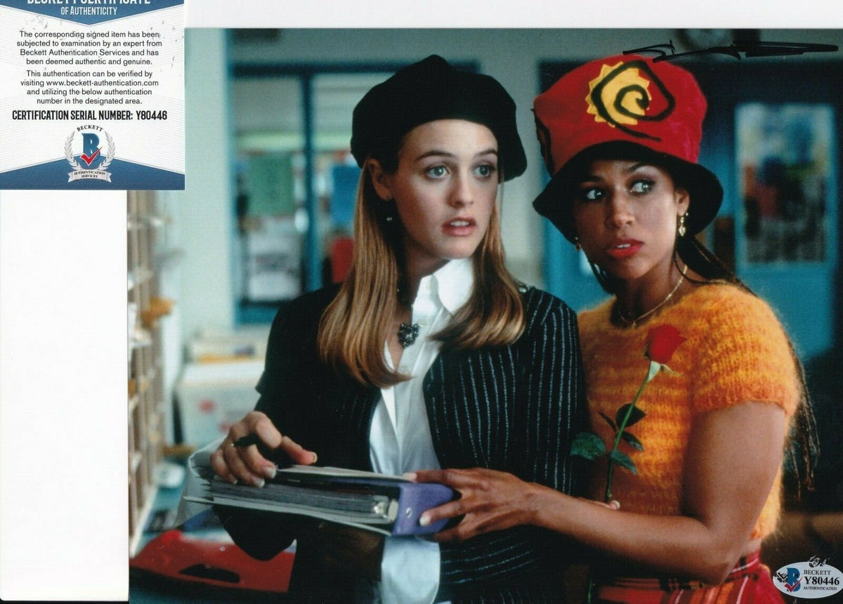 STACEY DASH signed (CLUELESS) Dionne Sexy Star 8X10 photo BECKETT BAS Y80446