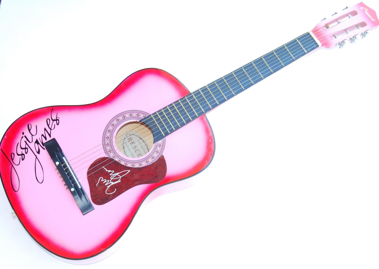 JESSIE JAMES DECKER signed (COUNTRY) Acoustic guitar W/COA *LIGHTS DOWN LOW*