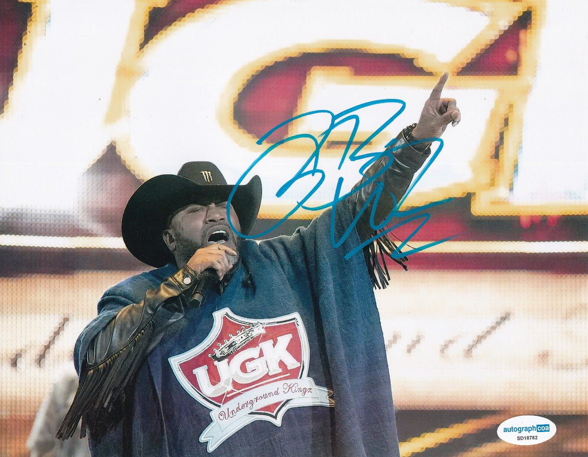 BUN B signed (GIVE ME THAT) Music Singer rapper 8x10 photo ACOA SD18782