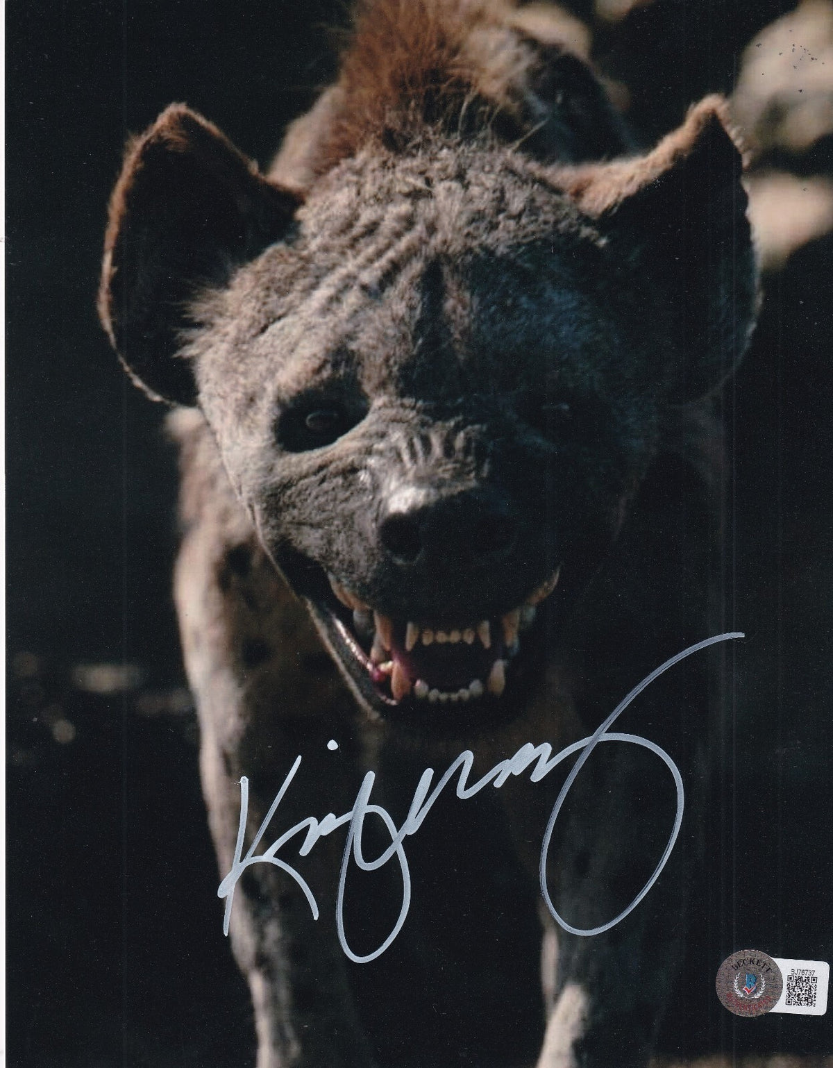 KEEGAN-MICHAEL KEY signed (THE LION KING) Kamari 8X10 photo BECKETT BJ76737