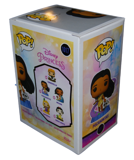 IRENE BEDARD signed (DISNEY PRINCESS) POCAHONTAS Funko Pop #1017 BECKETT BF87191