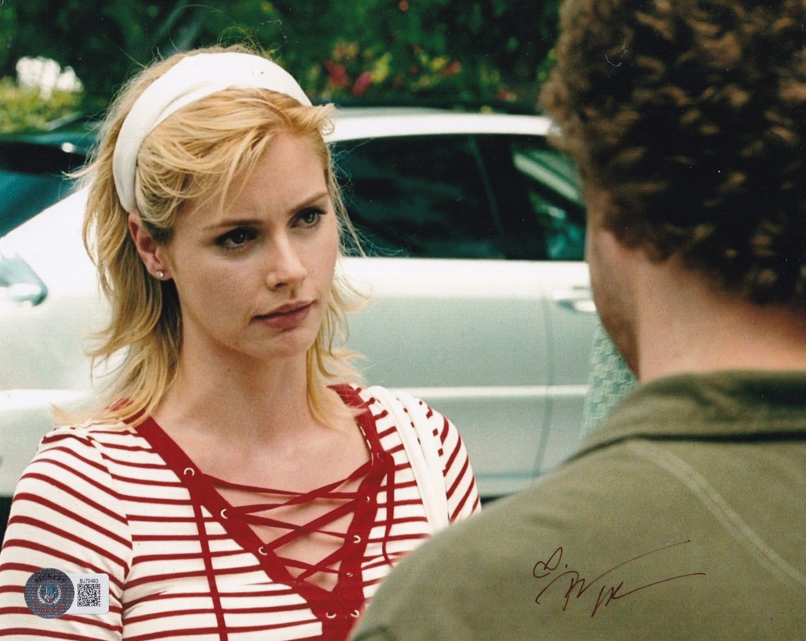 BRIANNA BROWN signed (SPIDER MAN 2) MODEL Actress 8X10 BECKETT BAS BJ79493