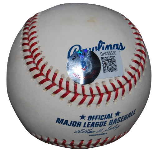 HOYT WILHELM signed (CHICAGO WHITE SOX) OML baseball BECKETT BAS BH055530