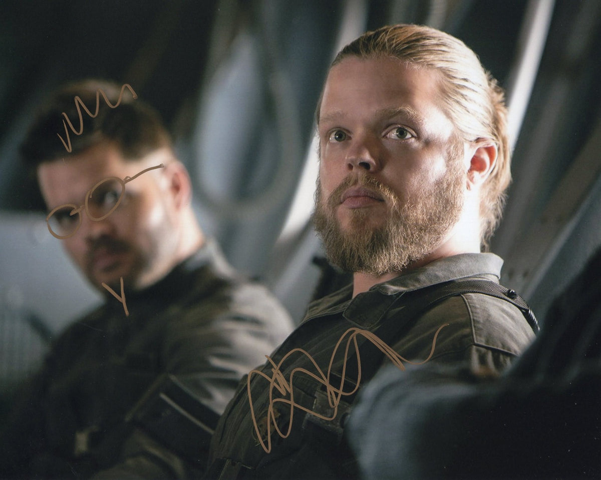 Elden Henson The Hunger Games Mockingjay Signed 8x10 Photo w/COA
